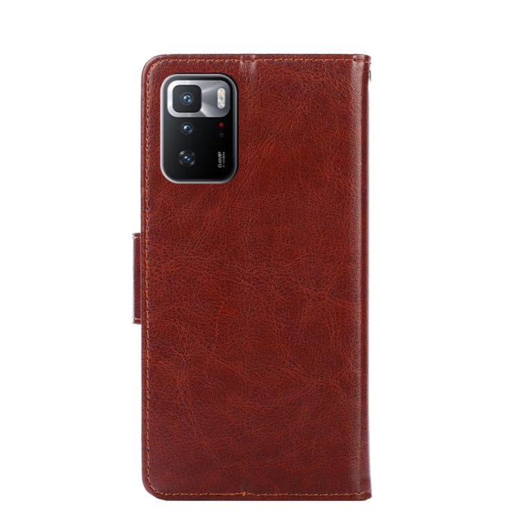 For Xiaomi Redmi Note 10 Pro 5G CN Version Crystal Texture Leather Phone Case