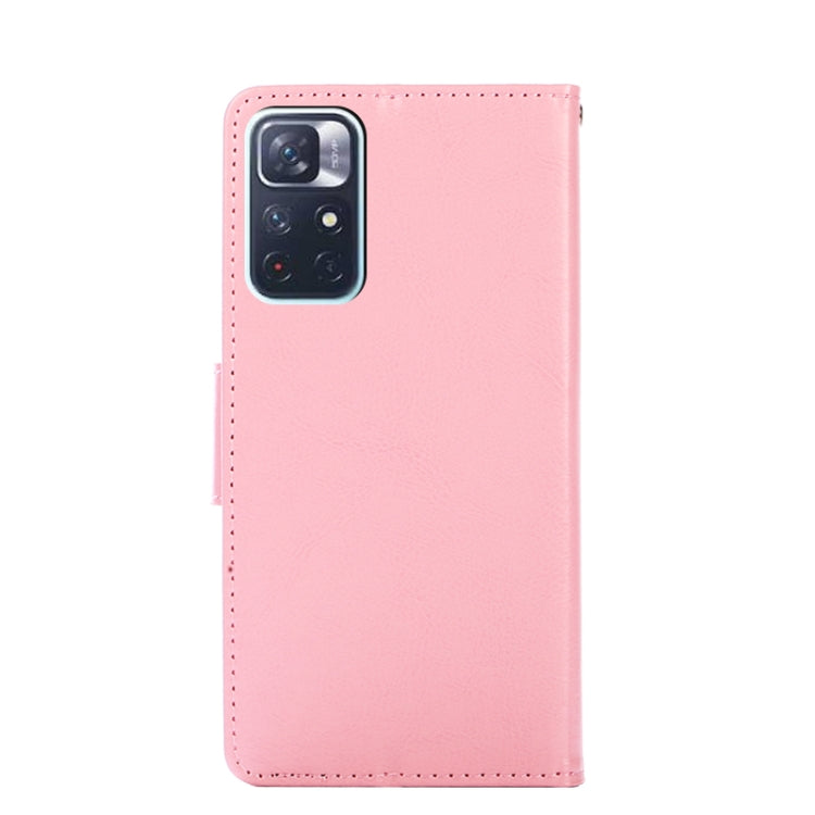 For Xiaomi Redmi Note 11 5G/Poco M4 Pro 5G Crystal Texture Leather Phone Case