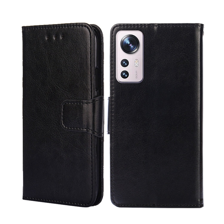 For Xiaomi 12 Pro Crystal Texture Leather Phone Case