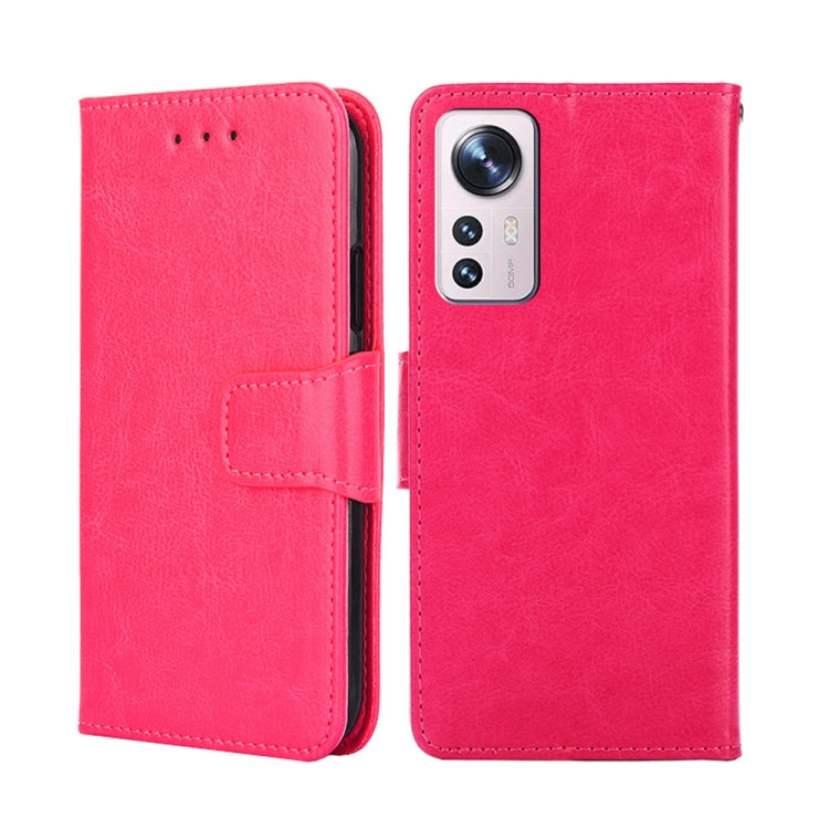 For Xiaomi 12 Pro Crystal Texture Leather Phone Case