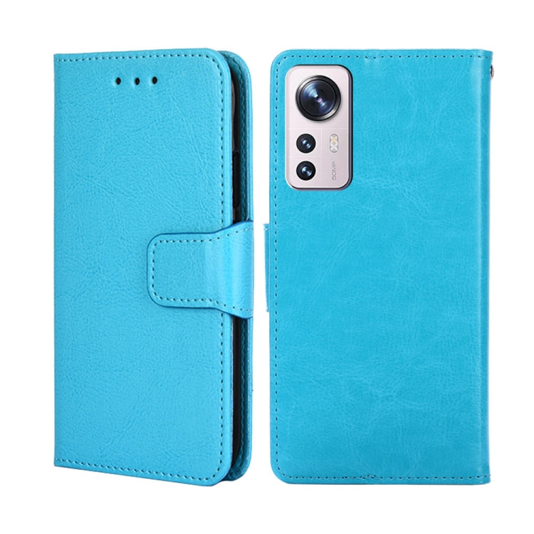 For Xiaomi 12 Pro Crystal Texture Leather Phone Case