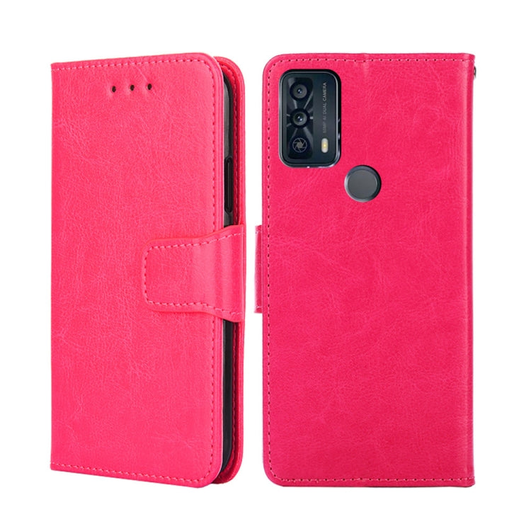 For TCL 20B 6159K Crystal Texture Leather Phone Case