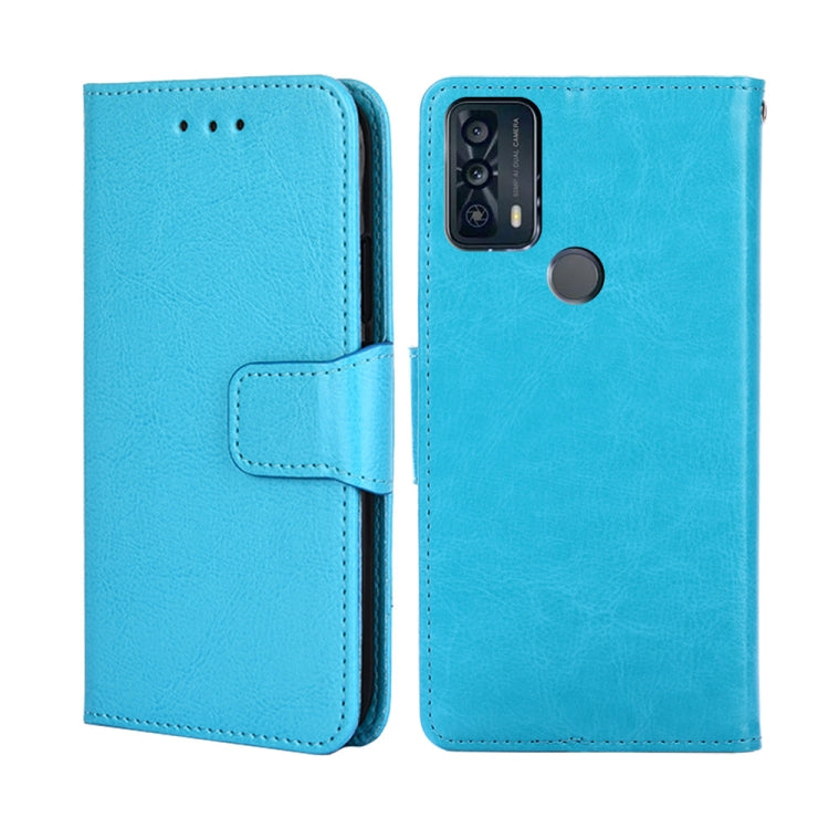 For TCL 20B 6159K Crystal Texture Leather Phone Case