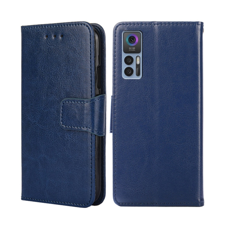 For TCL 30 5G / 30+ 5G Crystal Texture Leather Phone Case