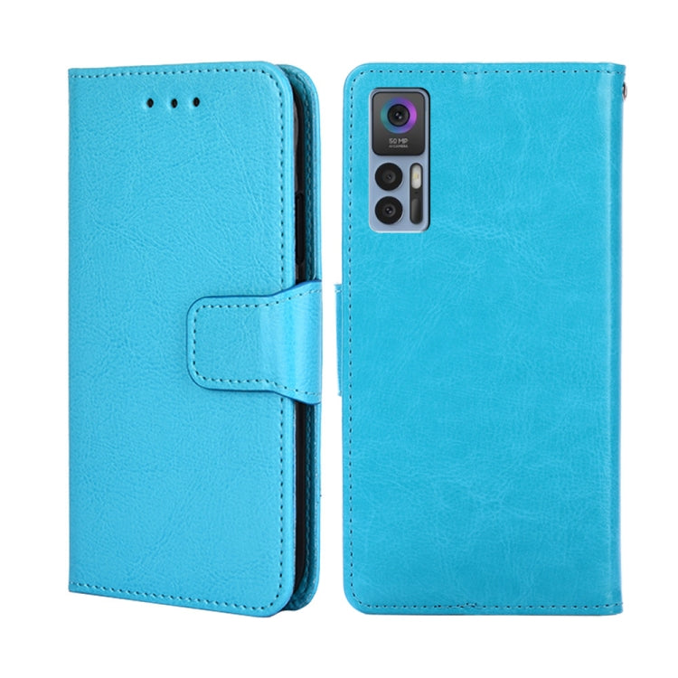 For TCL 30 5G / 30+ 5G Crystal Texture Leather Phone Case