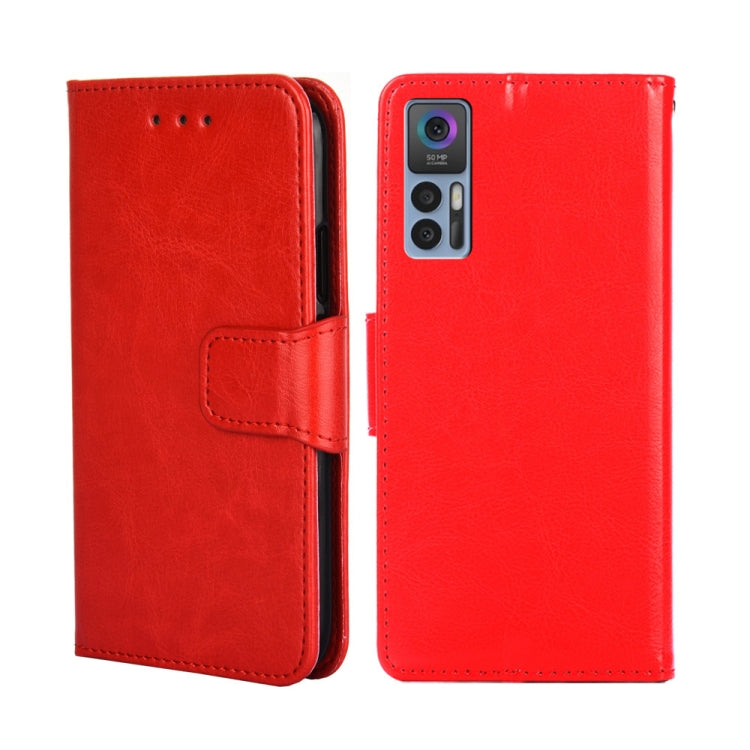 For TCL 30 5G / 30+ 5G Crystal Texture Leather Phone Case