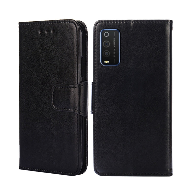 For TCL 205 Crystal Texture Leather Phone Case