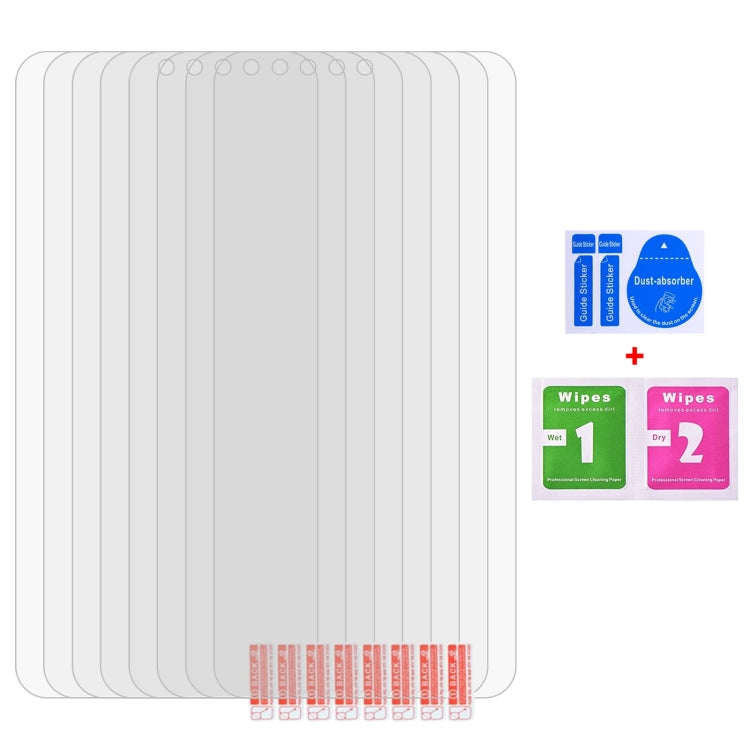 10 PCS 0.18mm 9H 2.5D Tempered Glass Fingerprint Unlock Film For Samsung Galaxy S22+ 5G