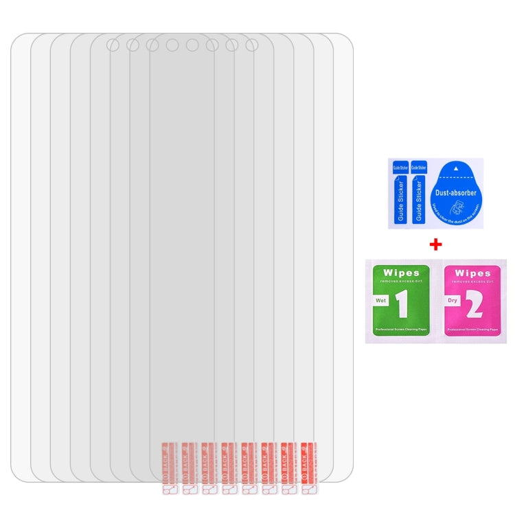 50 PCS 0.18mm 9H 2.5D Tempered Glass Fingerprint Unlock Film For Samsung Galaxy S21+ 5G