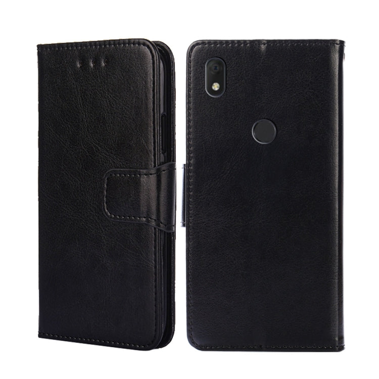 For Alcatel Axel / Lumos Crystal Texture Leather Phone Case