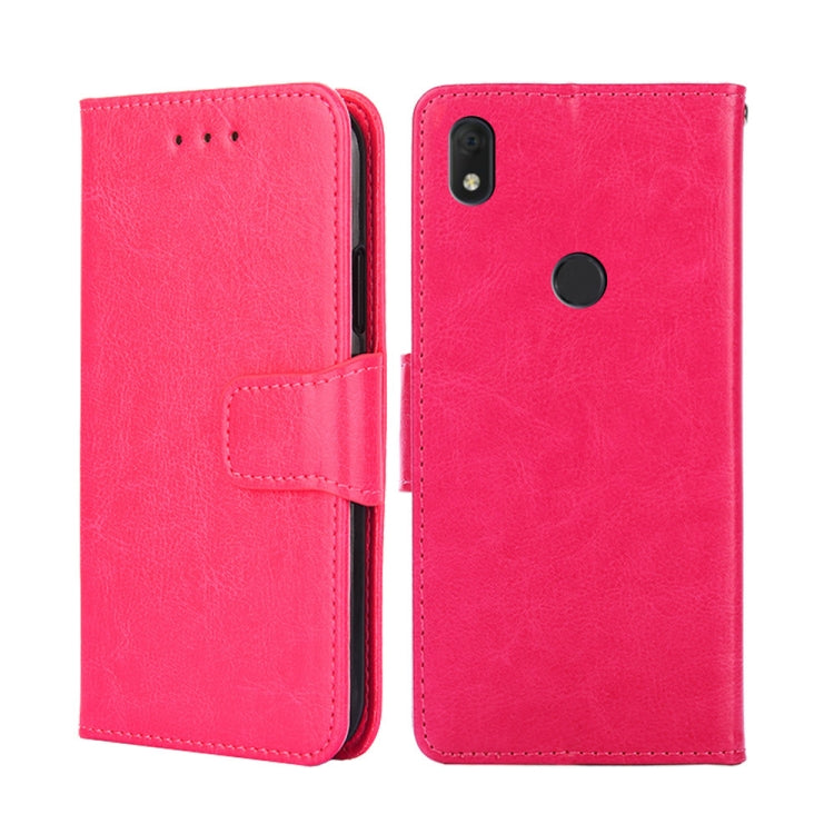 For Alcatel Axel / Lumos Crystal Texture Leather Phone Case