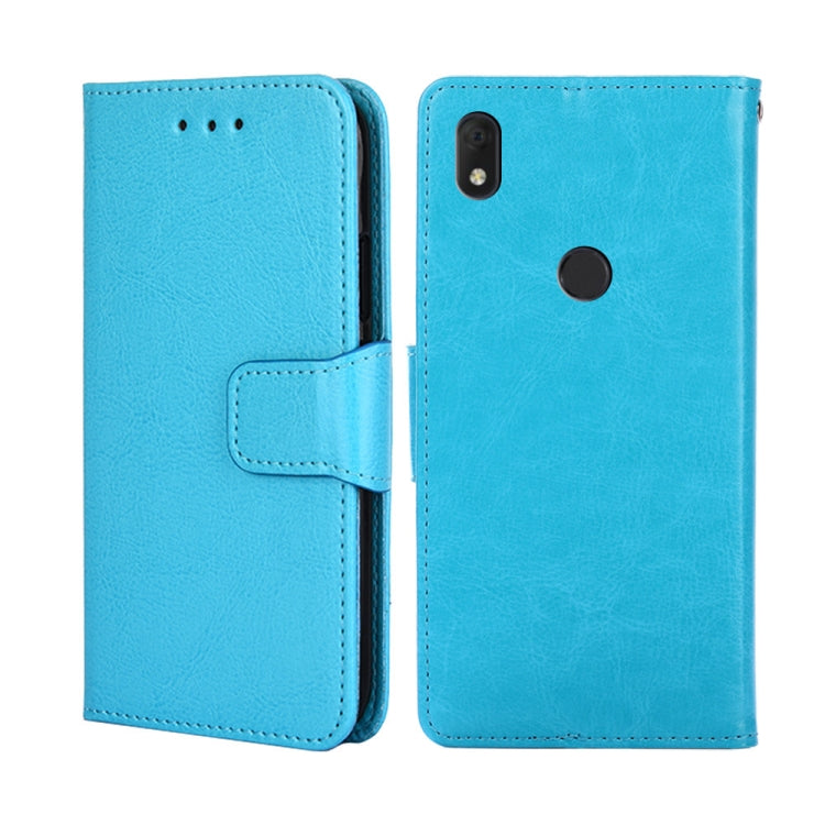 For Alcatel Axel / Lumos Crystal Texture Leather Phone Case