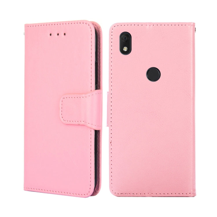 For Alcatel Axel / Lumos Crystal Texture Leather Phone Case