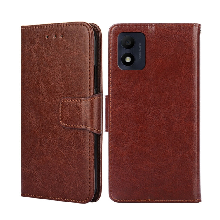 For Alcatel 1B 2022 Crystal Texture Leather Phone Case