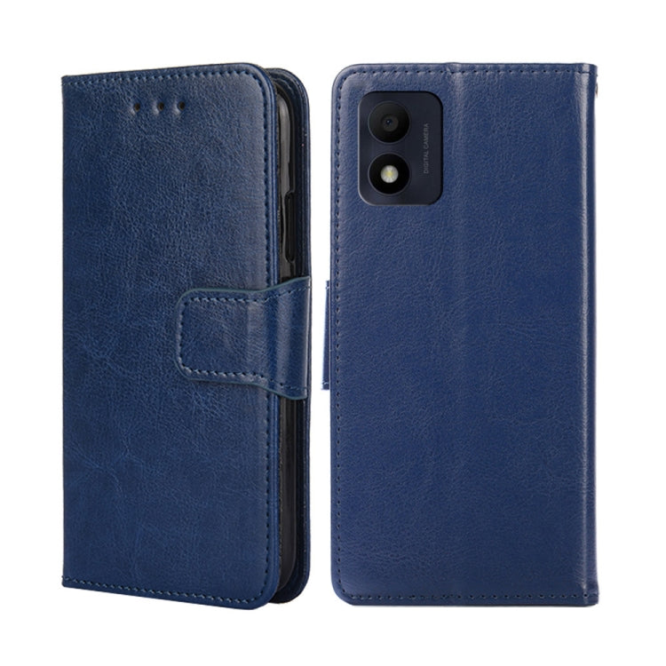 For Alcatel 1B 2022 Crystal Texture Leather Phone Case