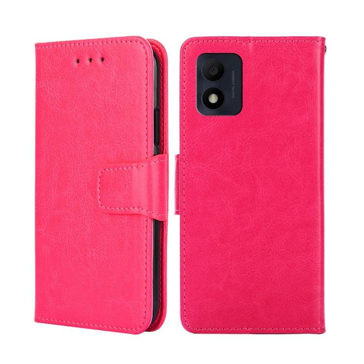 For Alcatel 1B 2022 Crystal Texture Leather Phone Case