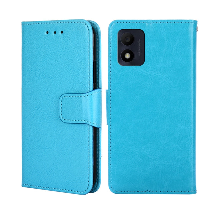 For Alcatel 1B 2022 Crystal Texture Leather Phone Case
