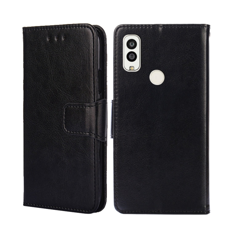 For Kyocera Android One S9/Digno Sanga Edition Crystal Texture Leather Phone Case