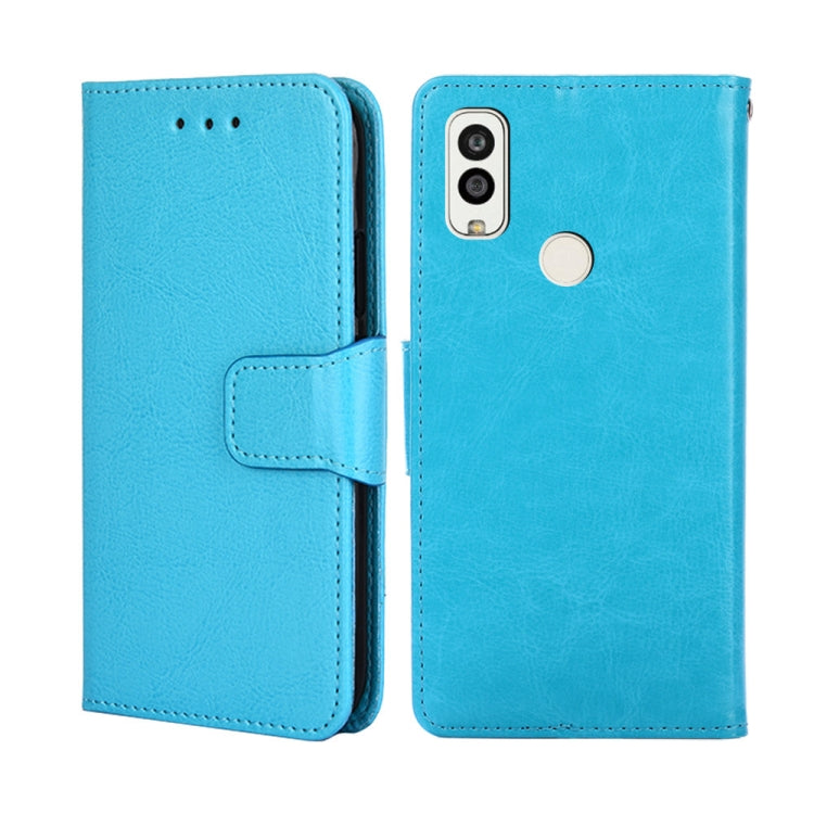 For Kyocera Android One S9/Digno Sanga Edition Crystal Texture Leather Phone Case