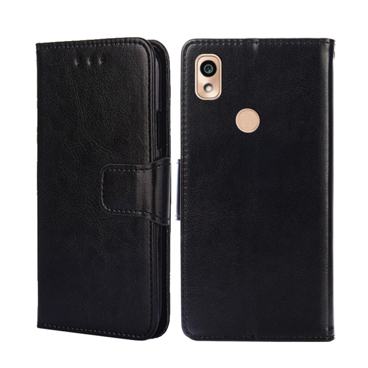For Kyocera KY-51B Crystal Texture Leather Phone Case