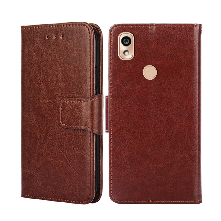 For Kyocera KY-51B Crystal Texture Leather Phone Case