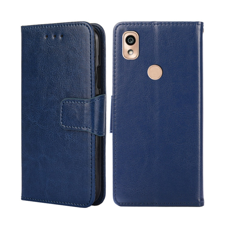 For Kyocera KY-51B Crystal Texture Leather Phone Case