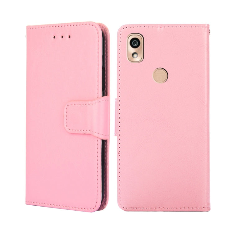 For Kyocera KY-51B Crystal Texture Leather Phone Case