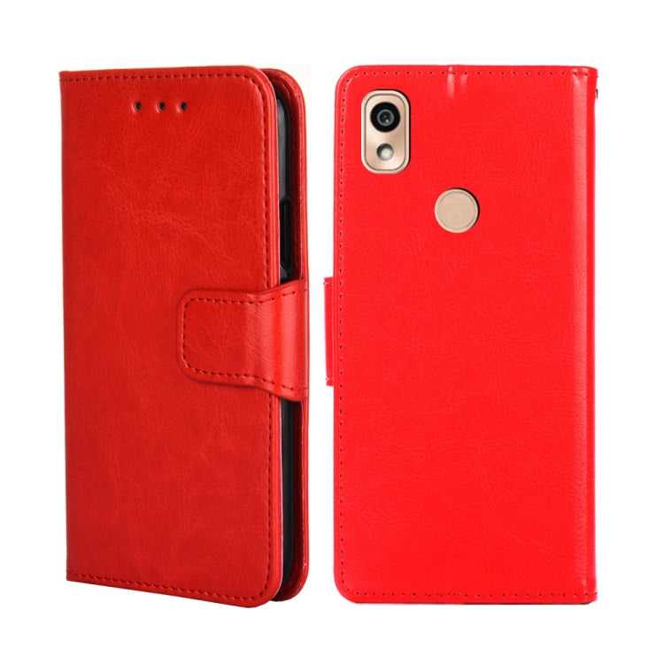 For Kyocera KY-51B Crystal Texture Leather Phone Case