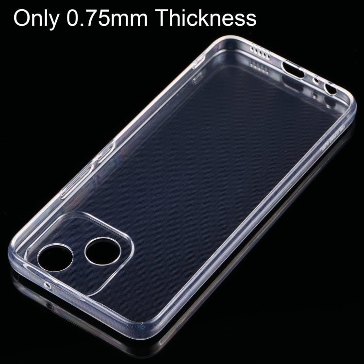 For Honor Play 30 0.75mm Ultra-thin Transparent TPU Phone Case
