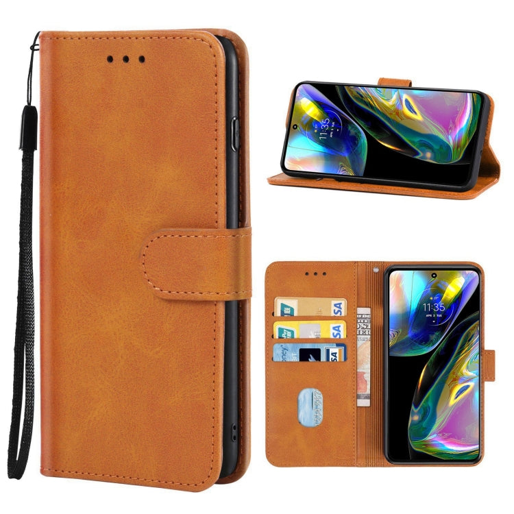For Motorola Moto G71s Leather Phone Case