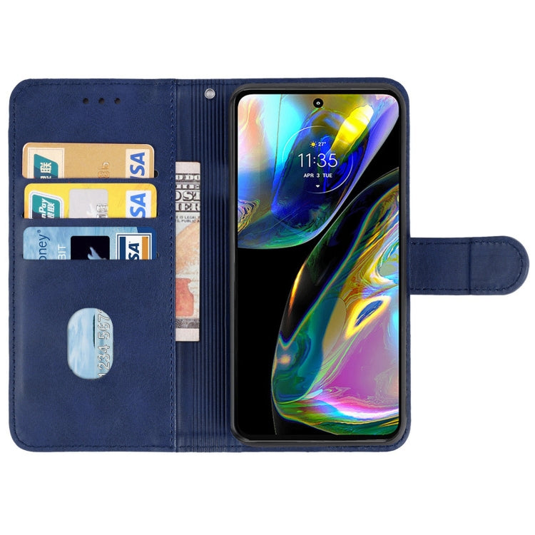 For Motorola Moto G71s Leather Phone Case