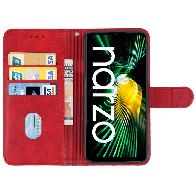 For OPPO Realme Narzo 50 5G Leather Phone Case