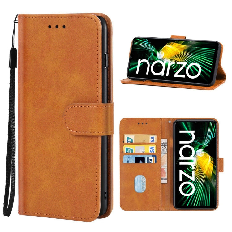For OPPO Realme Narzo 50 5G Leather Phone Case