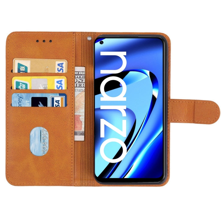 For OPPO Realme Narzo 50 Pro Leather Phone Case