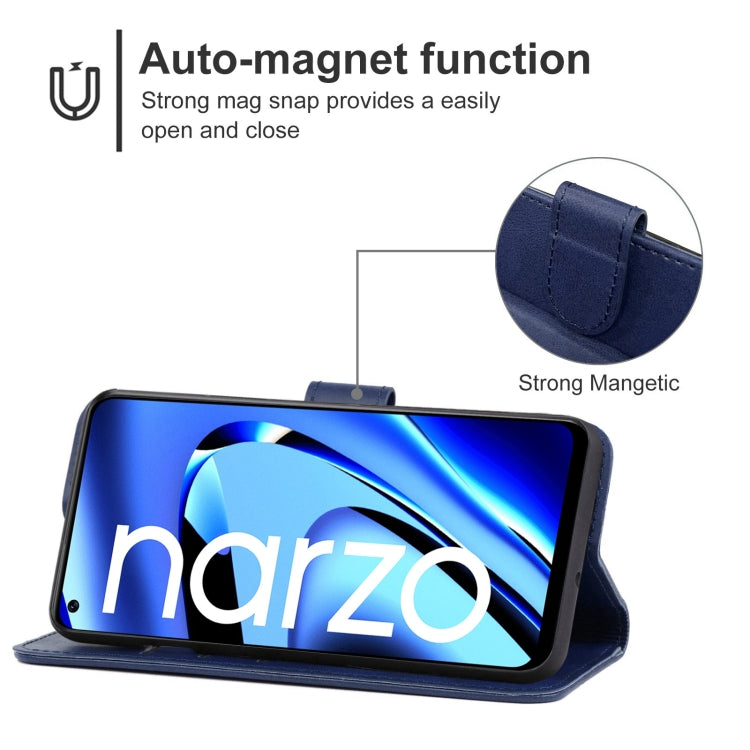 For OPPO Realme Narzo 50 Pro Leather Phone Case