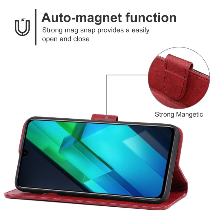 For Infinix Note 12 VIP Leather Phone Case