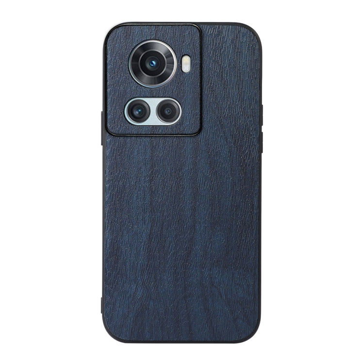 For OnePlus 10R / Ace Wood Texture PU Phone Case