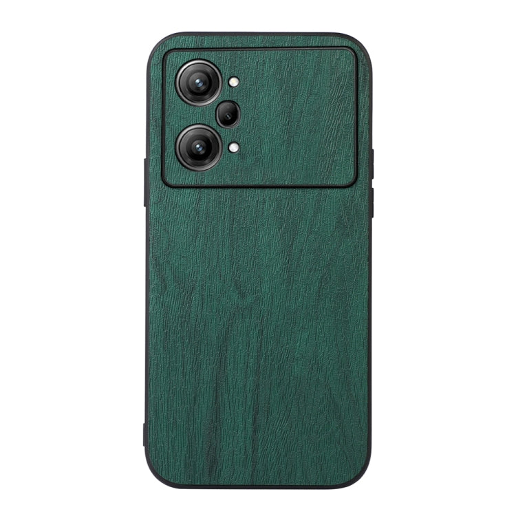 For OPPO K10 Pro 5G Wood Texture PU Phone Case