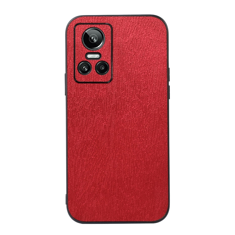 For OPPO Realme GT Neo3 Wood Texture PU Phone Case