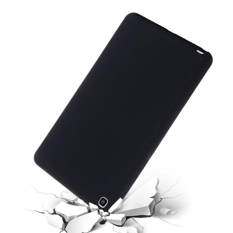 For Samsung Galaxy Tab A 8.0&S Pen 2019 Solid Color Liquid Silicone Shockpoof Tablet Case
