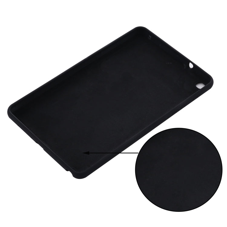 For Samsung Galaxy Tab A 8.0&S Pen 2019 Solid Color Liquid Silicone Shockpoof Tablet Case