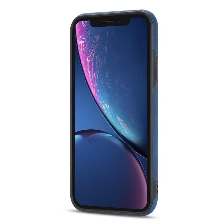 For iPhone XR Zipper Card Holder Phone Case