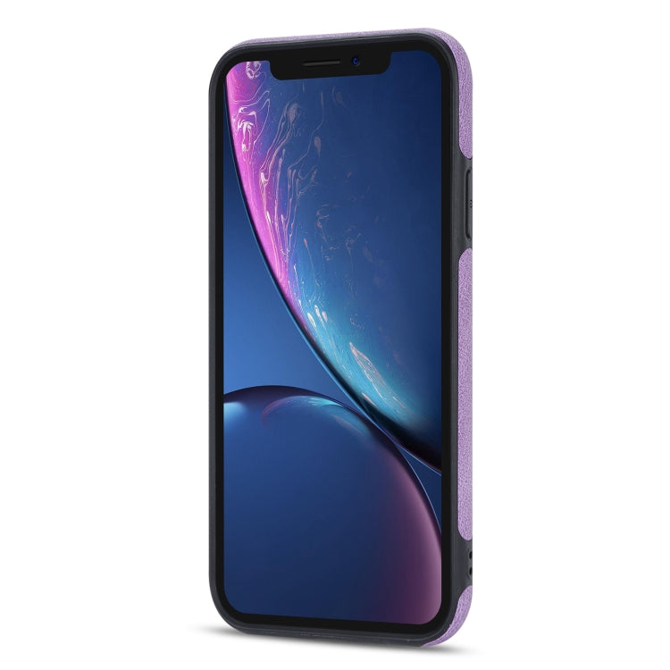 For iPhone XR Zipper Card Holder Phone Case