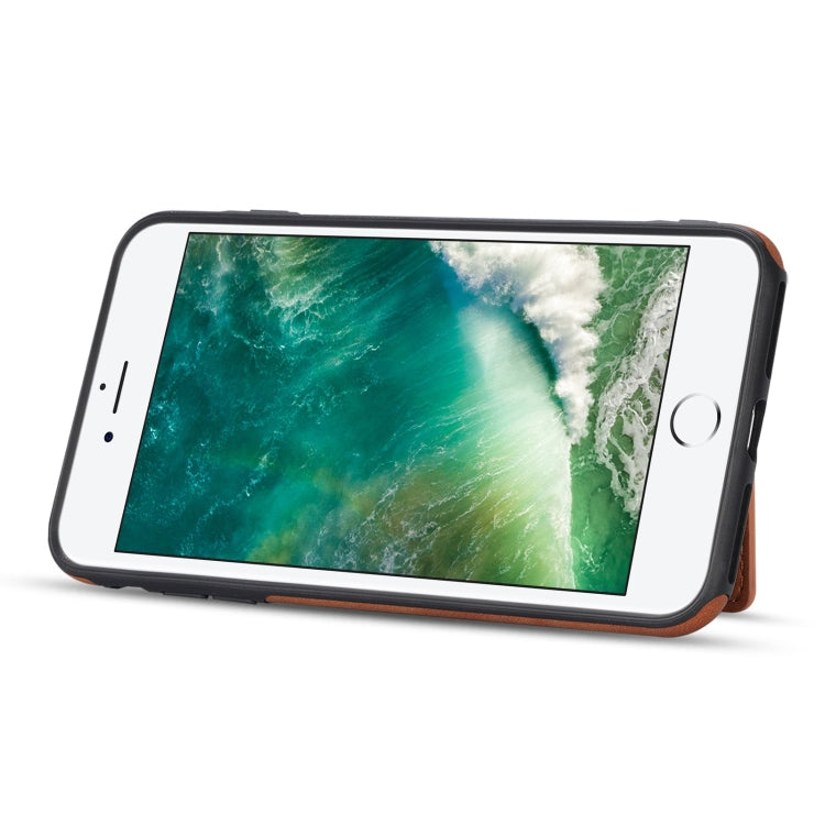 Zipper Card Holder Phone Case For iPhone 8 Plus / 7 Plus