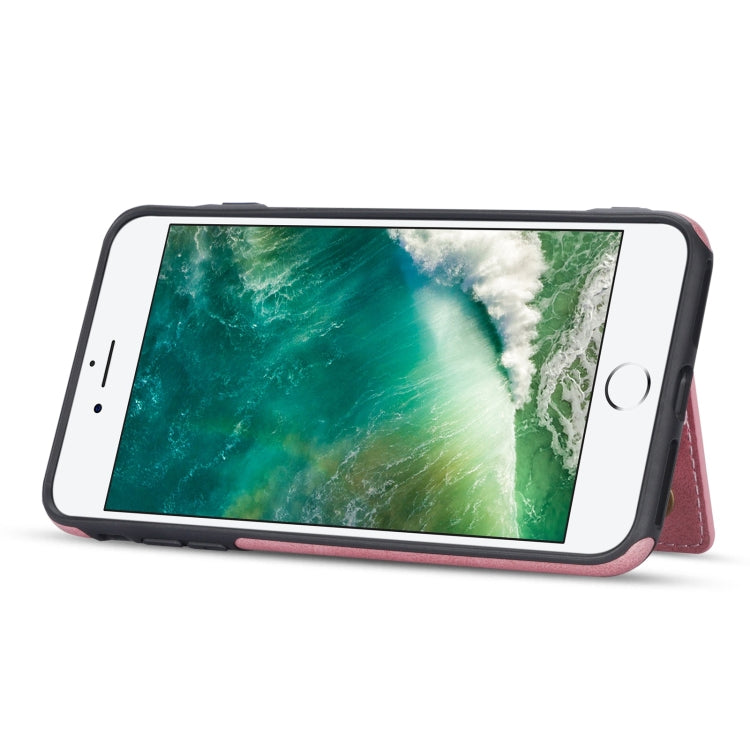 Zipper Card Holder Phone Case For iPhone 8 Plus / 7 Plus