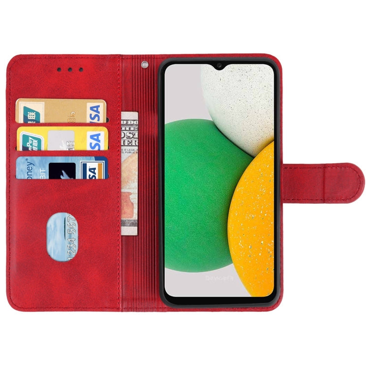 For Samsung Galaxy A03 EU Version 166.5mm Leather Phone Case