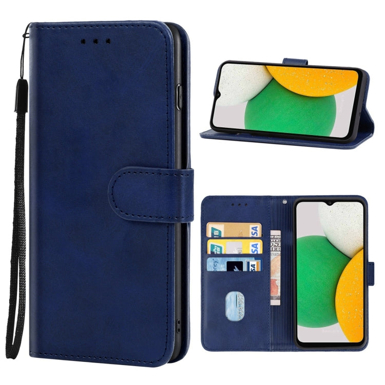 For Samsung Galaxy A03 EU Version 166.5mm Leather Phone Case