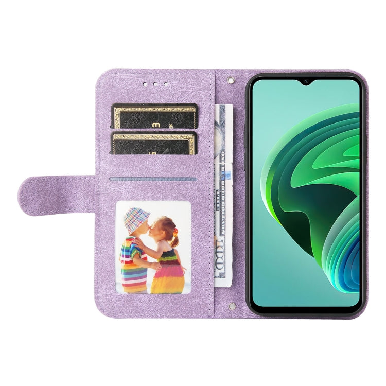 For Xiaomi Redmi Note 11E / 10 Prime+ 5G Skin Feel Life Tree Metal Button Leather Phone Case