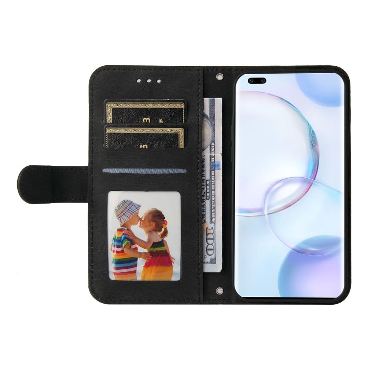 For Honor 50 Pro / Huawei nova 9 Pro Skin Feel Life Tree Metal Button Leather Phone Case