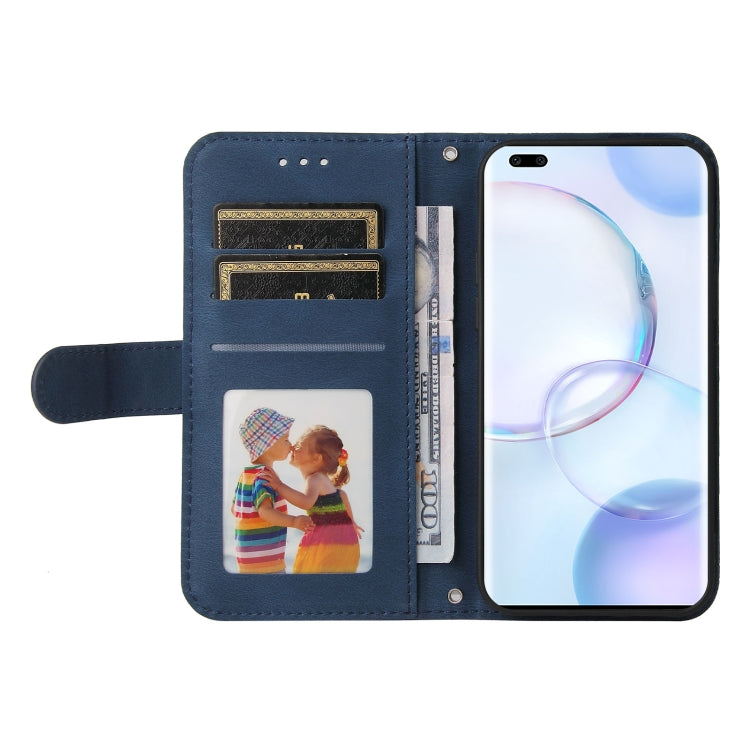 For Honor 50 Pro / Huawei nova 9 Pro Skin Feel Life Tree Metal Button Leather Phone Case